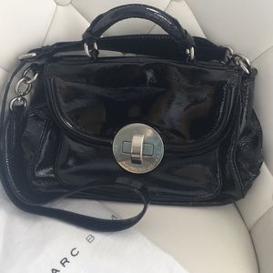 Marc by Marc Jacobs black patent leather bag!